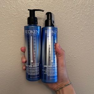 2 Redken's Extreme Play Safe Heat Protectant and Damage Repair Treatment
